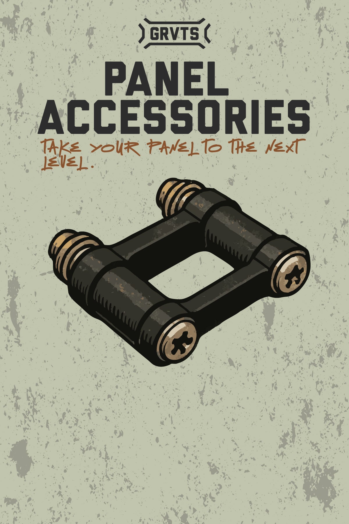 GRAVITAS, PANEL ACCESSORIES, AND CABLE MOUNTS