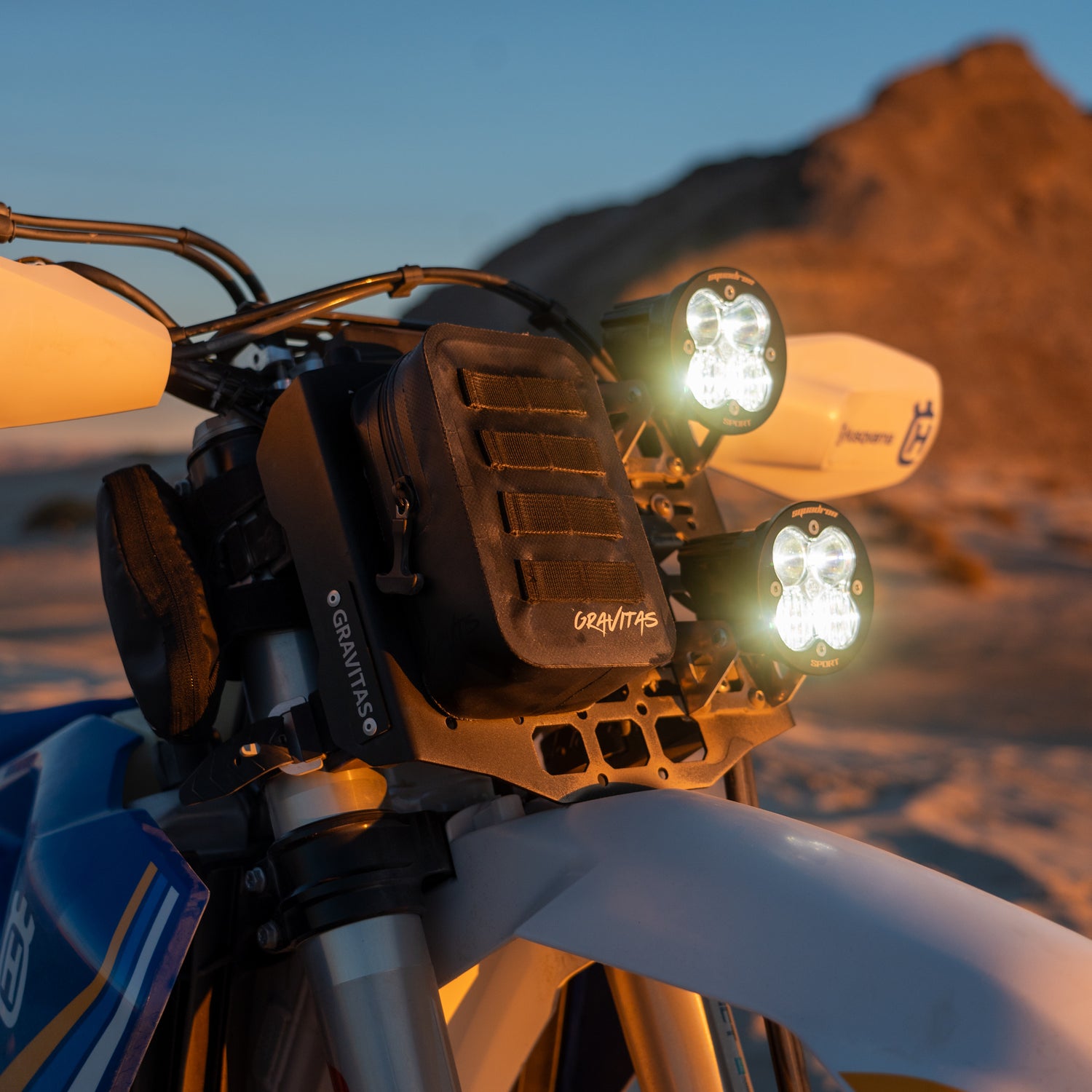 DIRTBIKE, LIGHTING BY GRAVITAS