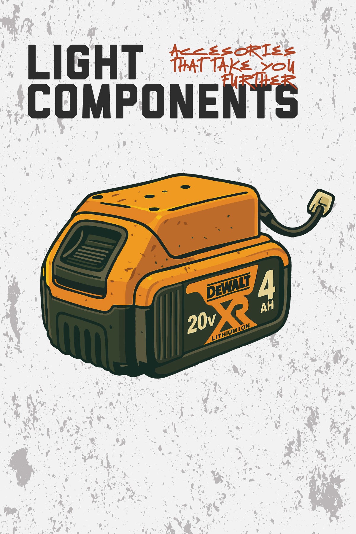 Gravitas, Battery Adapter, and wire harness accessories 