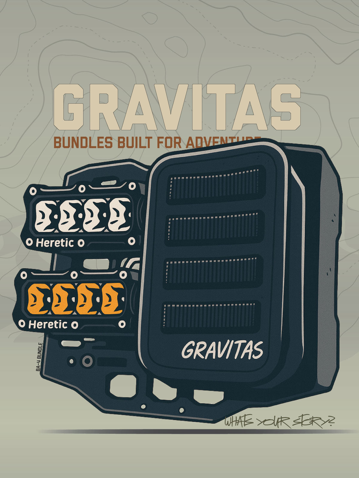 Gravitas, Dirtbike Headlight Kits

