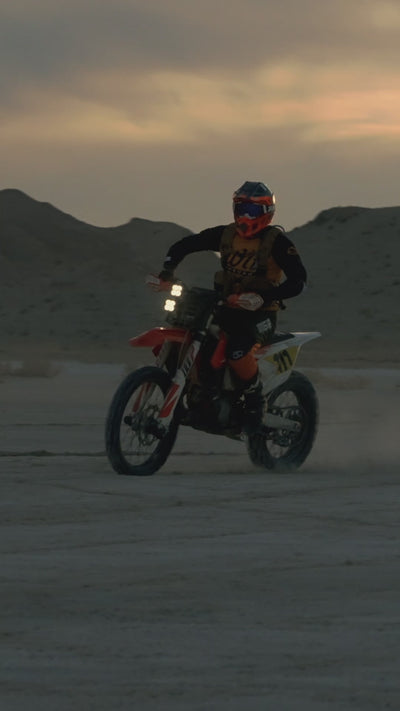 Gravitas, DirtBike, Desert, Drift, With Lighting 